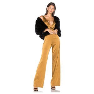 Silk LPA Jumpsuit XS Bronze